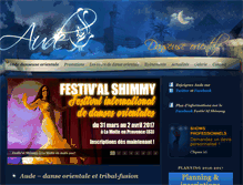 Tablet Screenshot of belly-danse-orientale.com